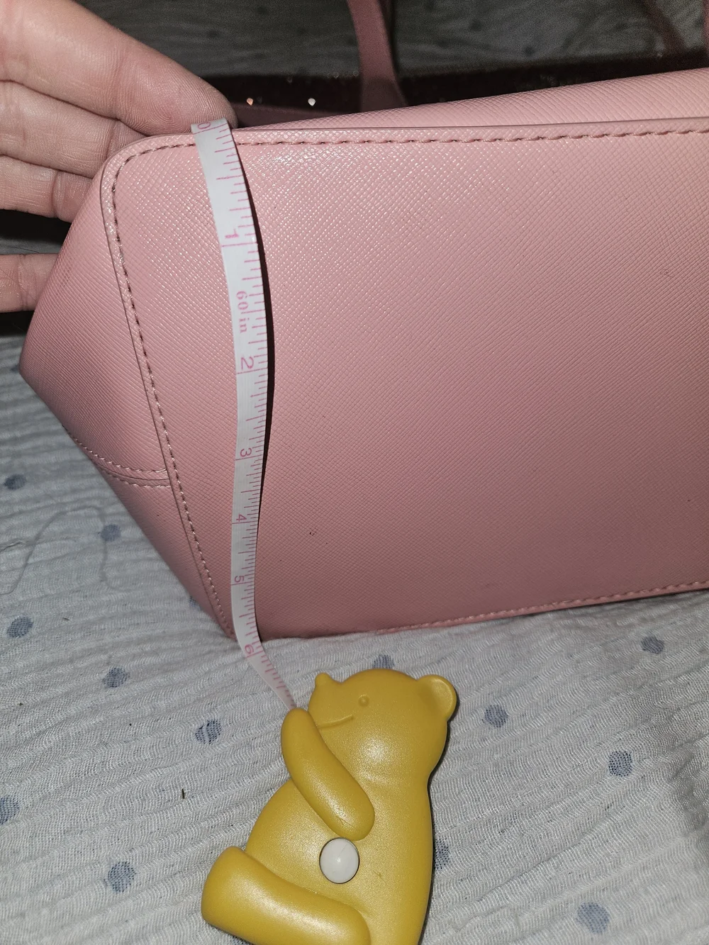 kate spade Pink Glitter-Trim Tote